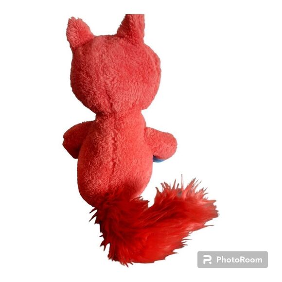 Dr Seuss Red Fox in Sox Plush Kohls Cares For Kids Sewn In Eyes Stuffed Animal - Picture 2 of 6